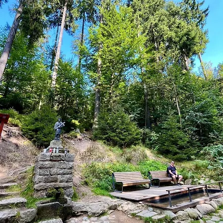 Resident A001 - Bezbarierovy Idealni Pro Rodiny S Detmi, V Tesne Blizkosti Anenskeho Udoli, Bobove Drahy, Arealu, Skoly, Free Parking, Free Wifi, Vyhled Do Zahrady S Posezenim Na Terase, Detske Hriste V Arealu 哈拉霍夫