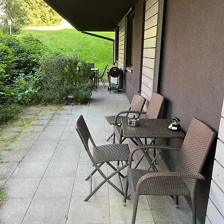 Resident A001 - Bezbarierovy Idealni Pro Rodiny S Detmi, V Tesne Blizkosti Anenskeho Udoli, Bobove Drahy, Arealu, Skoly, Free Parking, Free Wifi, Vyhled Do Zahrady S Posezenim Na Terase, Detske Hriste V Arealu *