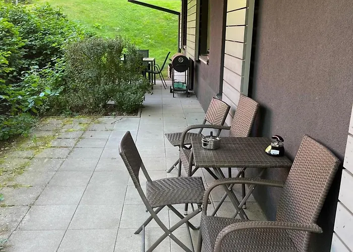 Resident A001 - Bezbarierovy Idealni Pro Rodiny S Detmi, V Tesne Blizkosti Anenskeho Udoli, Bobove Drahy, Arealu, Skoly, Free Parking, Free Wifi, Vyhled Do Zahrady S Posezenim Na Terase, Detske Hriste V Arealu *