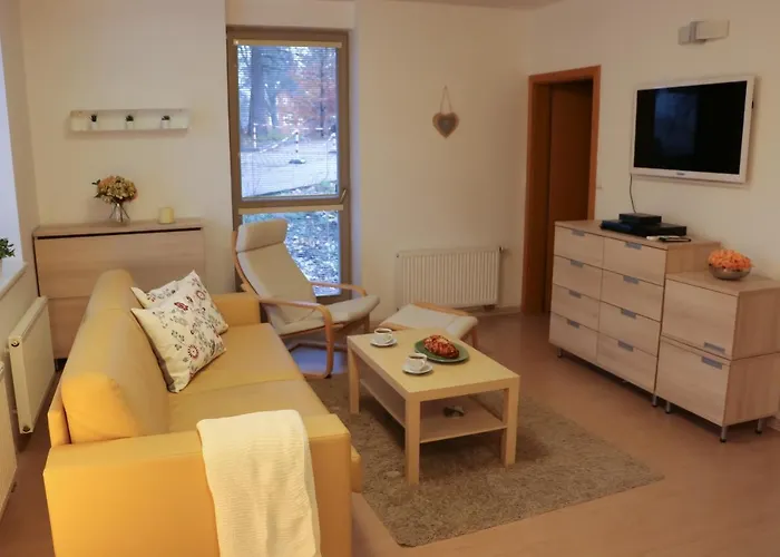 Lägenhet Resident A001 - Bezbarierovy Idealni Pro Rodiny S Detmi, V Tesne Blizkosti Anenskeho Udoli, Bobove Drahy, Arealu, Skoly, Free Parking, Free Wifi, Vyhled Do Zahrady S Posezenim Na Terase, Detske Hriste V Arealu